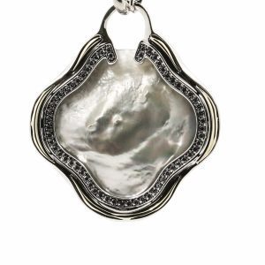 Colar em prata e ouro Leaf - Sienna