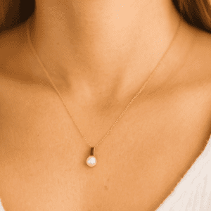 Colar em prata Majorica - Selene