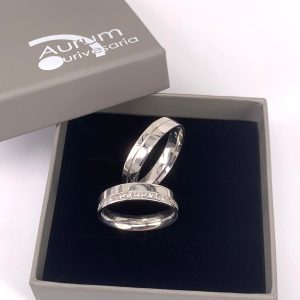 Aliança de casamento reta 4mm