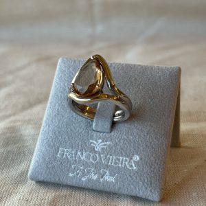 Anel em prata e ouro Franco Vieira - Shakti