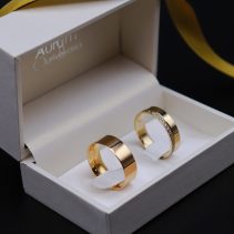 anilha amendoada com zirconias