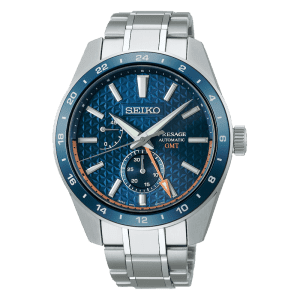 Relógio Seiko -  Presage Sharp Edged Series GMT Azul