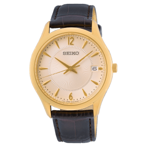 Relógio Seiko - Neo Classic Quartzo 3H Dourado