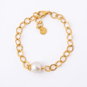 Pulseira em prata Majorica - Aina