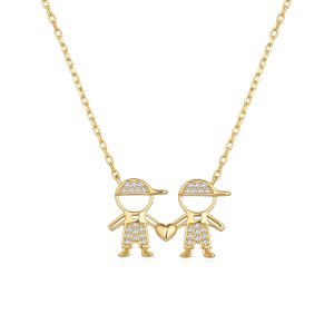 Colar em prata Meninos